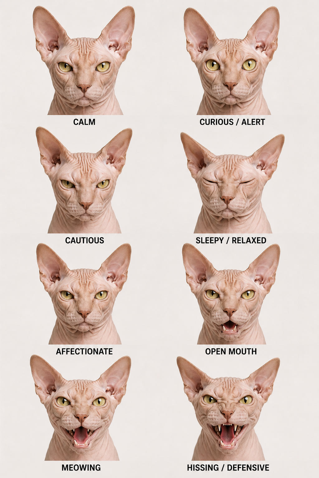 Expressions du chat